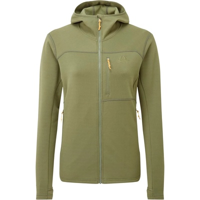 Mountain Equipment Дамско поларено яке Mountain Equipment Women's Durian Hooded Jacket Fleece jacket - Four Leaf Clover - размер 36 (EU) (105-6283-0312)