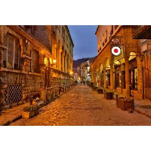 DIMEX ART Флизелинов фототапет старинен исторически град 375 x 250 см