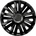 Versaco Тасове за джанти 14'' Versaco Royal RC Black (56363)