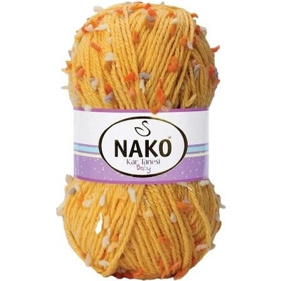 Pletací příze Nako Kar Tanesi Baby 60311 - žlutá