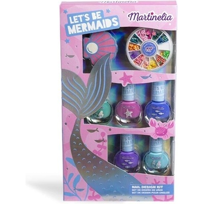 Aquarius Cosmetic Комплект лакове за нокти, Martinelia, Русалки, 5 броя (MA12055)