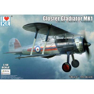 Merit I LOVE KIT International Gloster Gladiator MK1 1:48