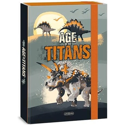 Ars Una Кутия с ластик А4 Ars Una Age of the Titans (5261) (50852611)