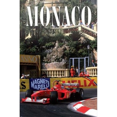 Plagát, Obraz - Monaco - Race, 61 × 91.5 cm