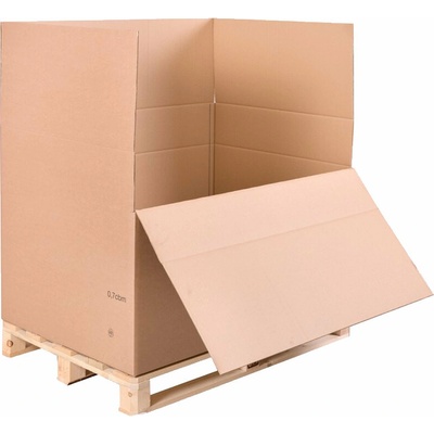 10 ks - Prepravný EUROBOX 1200x800x770 5VVL - variabilná výška