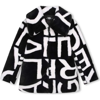 Karl Lagerfeld detský kabát čierna