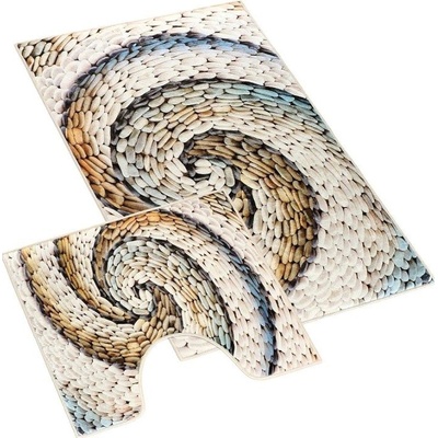 Bellatex 3D sada Kamienok 850/097 béžová 60x100,60x50 cm