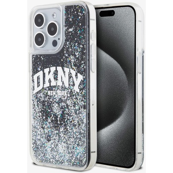 DKNY Заден капак с логото на арката с течен блясък за iPhone 13 Pro Max Black DKNY DKNY | Cheren | ЖЕНИ | UNI