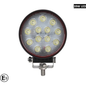  12См 39W Супер Мощен Кръгъл PRO Led Диоден Халоген Лед Лампа Прожектор 12V 24V