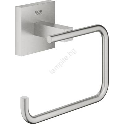GROHE 40978dc0 - Държач за тоалетна хартия start cube неръждаема стомана (gh1319)