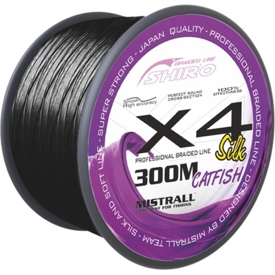 MISTRALL Shiro CATFISH X4 šnúra 300 m
