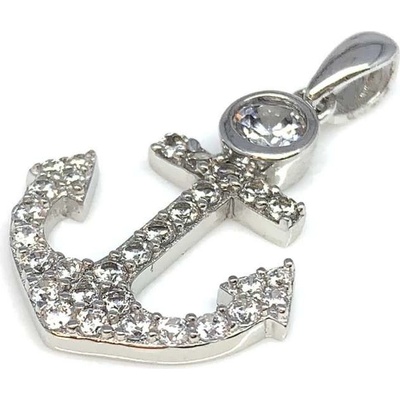 Jan Kos jewellery Stříbrný přívěsek kotva 12108178