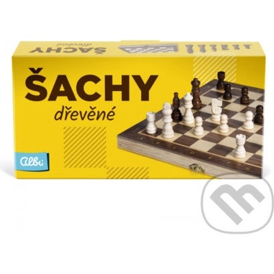 Šach - drevené figúrky - Albi