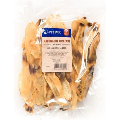 PETMEX žvýkačka pro psy Králičí ucho 200 g