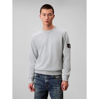 Calvin Klein Блуза Calvin Klein Jeans Monogram Badge Crew Sweatshirt - Overcast Grey