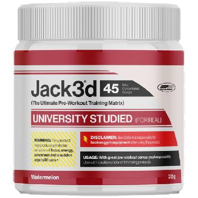 Jack3d | The Ultimate Pre-Workout Training Matrix [315 грама] Диня