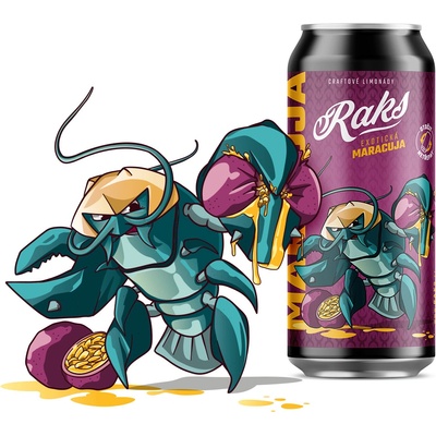 Raks Limonáda Maracuja 0,5 l
