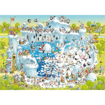 Heye - Puzzle Degano: Polar expedition - 1 000 piese