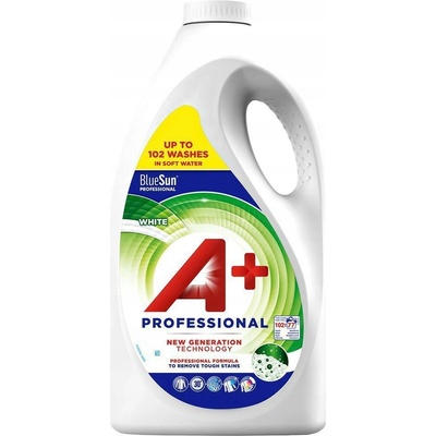 A+ Professional White prací gel prací na bílé prádlo 4,62 l 77 PD