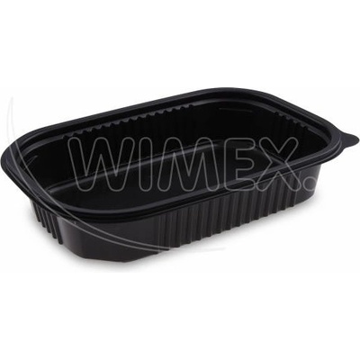 Wimex Menu misa do mikrovlnky PP čierna M 221 x 151 x 43 mm 850ml