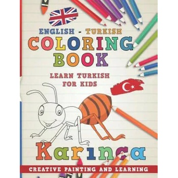 Image 1 of Coloring Book: English - Turkish I Learn Turkish for Kids I Creative Painting and Learning. | Nerdmediaen