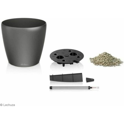 Lechuza Classico vrátane setu antracit metalická 60