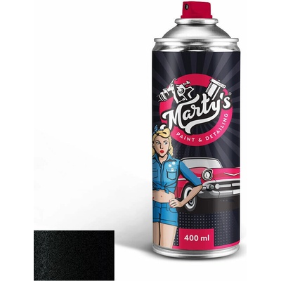 Marty's Autolak ve spreji Mercedes 197 SA OBSIDIAN BLACK 400ml