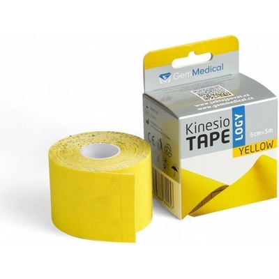 GM kinesiology tape žltý 5 cm x 5 m