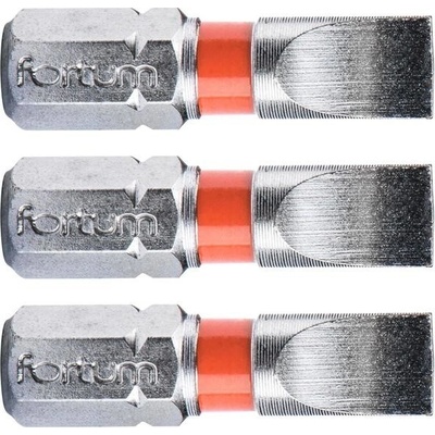 Fortum 4741106 Plochý bit 3ks 6 x 25 mm S2