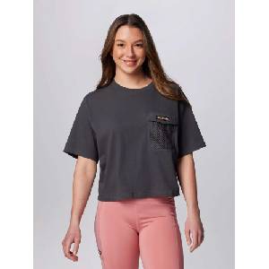 Columbia Тениска Painted Peak Knit SS Cropped Top
