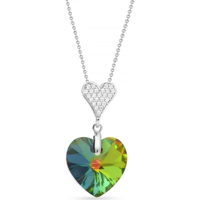 Spark zelený se Swarovski Elements Spirit NCN622818VM Vitrail Medium