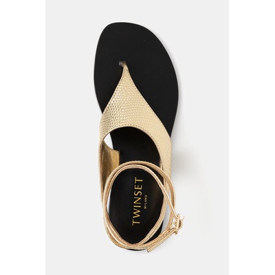 Twinset Кожени сандали Twinset (251TGT170.12384)