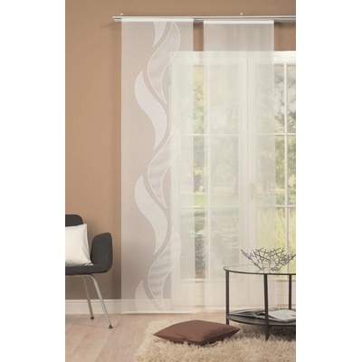 Home Wohnideen japonská stena 87787 WELLE 810 vlnena biela 245x60 cm (v x s)