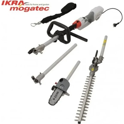 IKRA Mogatec Комбиниран храсторез с кастрачка ikra iech 1000/ 1000 w (04332)