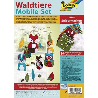 folia Творчески комплект Folia - Направи си сам, Горски животни (4001868082876)