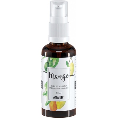 Anwen Mango vyživujúci olej na vlasy Medium porosity 50 ml