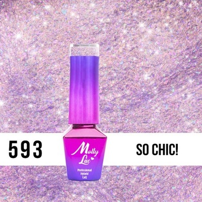 Molly Lac Gél lak Mermaid Whispers SO CHIC 593 5 ml
