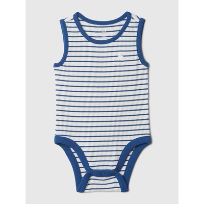 GAP Baby pruhované body Modrá