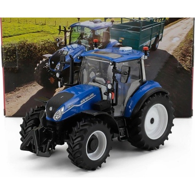 BRITAINS NEW HOLLAND T5.120 TRACTOR 2018 BLUE BLACK 1:32