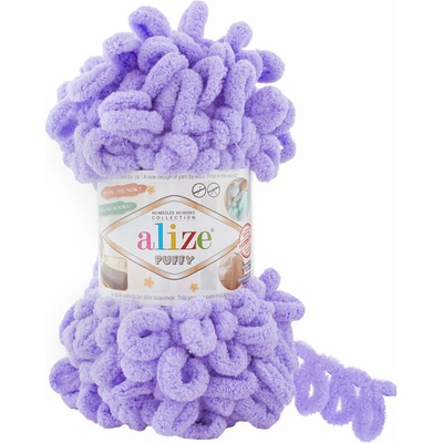 Alize příze Puffy 788 levandulová