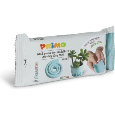 Primo Pastel modelovacia samotvrdnúca hmota 500g pastelovo zelená