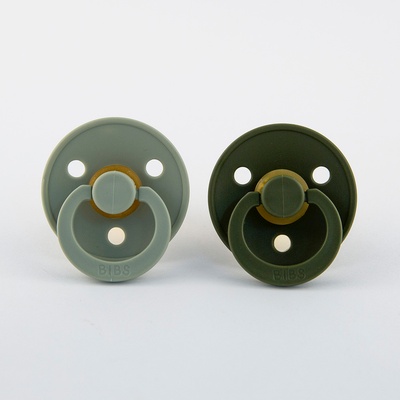 Bibs Colour Sage Hunter Green světle tmavě zelená 2 ks – Zboží Mobilmania