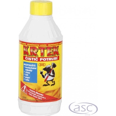 Krt čistič odpadov a potrubie 900 g