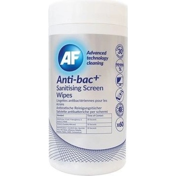 AF Anti Bac - Screen Cleaning Antibakteriální čisticí ubrousky, 60 ks