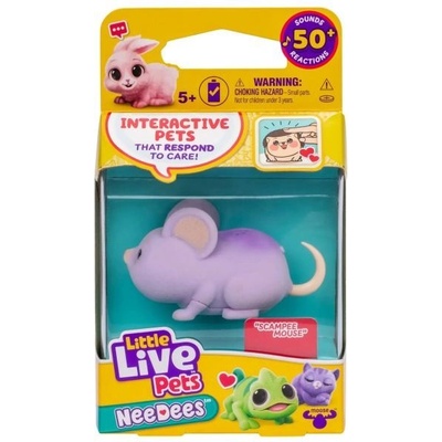 TM Toys Little Live Pets: Събираеми животни Needees - мишката Scampee (26655-SC)