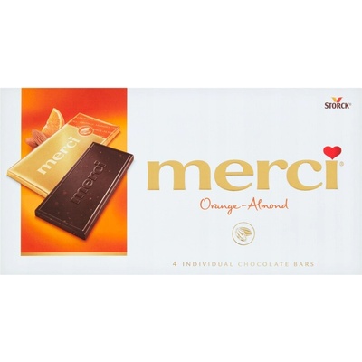 Merci čokolada pomaranč mandle 100 g