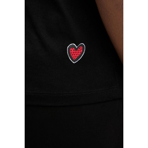 Karl Lagerfeld Памучна тениска IKON (B1W17038)