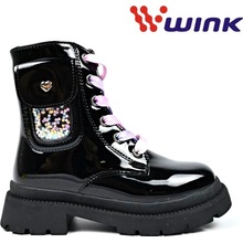 Wink detská zimná obuv 52117-2 Black