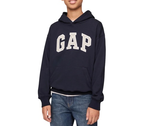 GAP Heritage Logo Pullover modrá