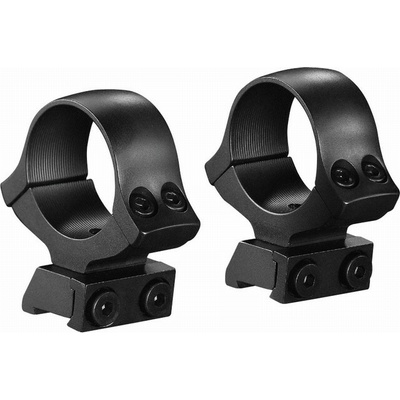 Montáž Kozap č.45 dvoudílná pevná CLASSIC - Tikka T3 výška kroužků BH: střední 9 mm, Průměr kroužků: Průměr kroužku 26